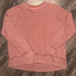 Aerie Rust Long Sleeve Top